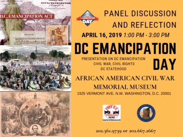 DC Emancipation Day 2019 Panel Discussion &amp; Reflection