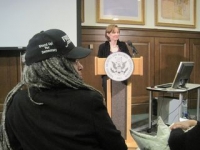 Anise Jenkins at Kate Masur Author Event