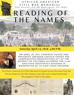 READING OF THE NAMES 2019