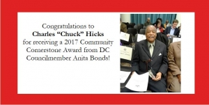Congratulations, Chuck Hicks!